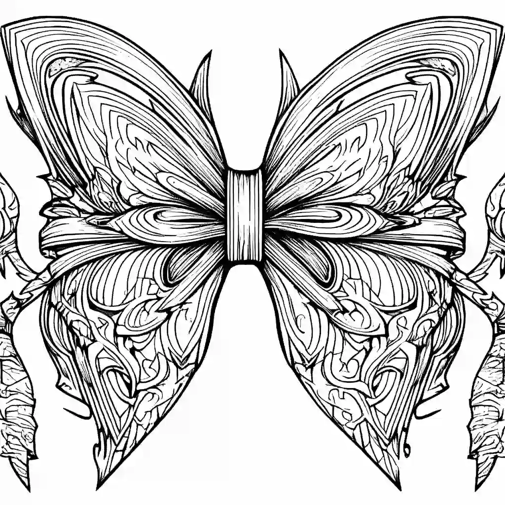 Bow Ties coloring pages